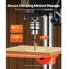 Koduva VEVOR 203,2 mm stalinis gręžimo staklės, 500 W indukcinis variklis, 500 / 890 / 1400 / 1900 / 2500 aps./min., 0–45° pasvirimo stalas