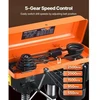 Koduva VEVOR 254 mm stalinis gręžimo staklės, 550 W, 550/950/1500/2000/2500 RPM, 0–45° pakreipiamas darbastalis