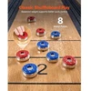 VEVOR 2,7 m shuffleboard stalas su 8 rituliais, vašku ir šepetėliu