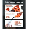 Koduva VEVOR 3-in-1 elektrinis keltuvas gervė, 500 kg, 1500 W, 7,6 m, 5 m/min, su rankiniu, laidiniu ir belaidžiu valdymu