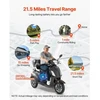 VEVOR 3 ratų mobilumo scooteris senjorams ir suaugusiems, 500 lbs, 35 km, 3 greičiai, 1000 W, VISTA-1
