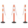 VEVOR 3 vnt. eismo nukreipimo stulpeliai, 871 mm, raudoni