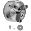 VEVOR 3 žandų tekinimo griebtuvas, 6 col. (160 mm), savaime centruojantis, 1 1/2 in-8 sriegis