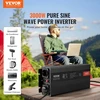 VEVOR 3000 W keitiklis, grynos sinusoidės, DC 12 V į AC 230 V