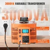 Koduva VEVOR 3000VA automatinis kintamos įtampos transformatorius, 10 A, 230 V įvestis, 0–300 V išvestis