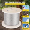 VEVOR 316 nerūdijančio plieno wire rope, 152 m, 4 mm
