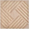 Koduva VEVOR 3D sienų panelės, 12 vnt., PVC, 19,7 x 19,7 col., šviesaus medžio spalva