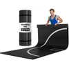 VEVOR 3x3 m imtynių kilimėlis, juodas, PVC, su apskritimais