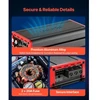 VEVOR 4 kanalų tiltelinis automobilinis garso stiprintuvas, Class D, iki 4 x 272 W prie 4 Ω / 4 x 400 W prie 2 Ω