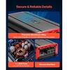 VEVOR 4 kanalų tiltuojamas automobilinis garso stiprintuvas, Class D, iki 4 x 120 W prie 4 Ω / 4 x 200 W prie 2 Ω