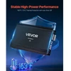 VEVOR 4 kanalų tiltuojamas automobilinis garso stiprintuvas, Class AB, iki 4 x 250 W prie 4 Ω / 4 x 500 W prie 2 Ω