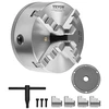 VEVOR 4 nasrų tekinimo griebtuvas, 8 col. (200 mm), savaime centruojantis, 1 1/2-8 sriegis