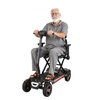 VEVOR 4 ratų elektrinis mobilumo skuteris suaugusiems ir senjorams, sulankstomas, 15 km, 9° įkalnė, 120 kg