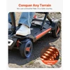 VEVOR 4 ratų elektrinis mobilumo skuteris su automatiniu sulankstymu, nuotoliniu valdymu, NFC raktais, 120 kg