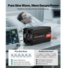 VEVOR 4000 W galios keitiklis, 12 V DC į 230 V AC, grynos sinusoidės, LCD ekranas, nuotolinio valdymo pultas, USB, Type-C