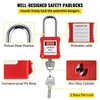 Koduva VEVOR 42 dalių elektros saugos lockout/tagout rinkinys