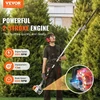 Koduva VEVOR 43 cc daugiafunkcis benzininis trimeris 6 viename: gyvatvorių žirklės, žoliapjovė, krūmapjovė, kraštų pjoviklis, pjūklas