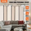 VEVOR 6 panelių kambario pertvara, sulankstoma privatumą užtikrinanti širma, smėlio spalvos
