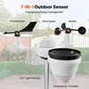 VEVOR 7-in-1 Wi-Fi orų stotis su 186 mm TFT ekranu ir belaidžiu lauko jutikliu