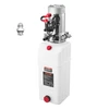 VEVOR 8 l hidraulinis maitinimo blokas, vieno veikimo savivarčio siurblio komplektas, 12 V DC, 22 MPa, 3,4 l/min