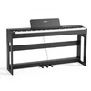 VEVOR 88 klavišų pasvertas skaitmeninis pianinas, juodas