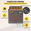 VEVOR 9 kW elektrinė saunos krosnelė su išoriniu valdikliu, nerūdijantis plienas, 9–13 m³