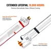 VEVOR 90 W CO2 lazerio vamzdis, 1250 mm, 80 mm, su metaline galvute