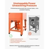 VEVOR 927 L smėliavimo spinta su slėginiu baku, ant ratų, 121 l medžiagos bunkeriu ir 1200 W dulkių surinkėju