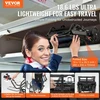 VEVOR Aliuminio lydinio transportavimo vežimėlis, sulankstomas, 40 cm sėdynė