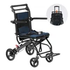 VEVOR Aliuminio lydinio transportavimo vežimėlis, sulankstomas, 40 cm sėdynė