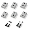 VEVOR Armatūros pjaustytuvo peiliukai, 6 vnt. keičiamų žandikaulių rinkinys 1-1/4 col. 32 mm #10 elektriniam pjaustytuvui