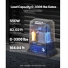VEVOR Automatinis vartų atidarytuvas MD550, 550 W, iki 25 m, iki 1500 kg