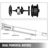 VEVOR Automatinis vartų atidarytuvas, 2 vnt., DC 24 V, 80 W