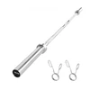 VEVOR Barbell bar OB-72, chromuotas, 183 cm, 500 lbs