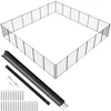 Koduva VEVOR baseino tvora, 1,2 x 21,9 m, juoda