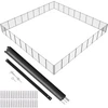 Koduva VEVOR baseino tvora, 1,21 x 32,91 m, juoda