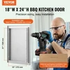 VEVOR BBQ prieigos durelės, 457x610 mm, nerūdijančio plieno, įleidžiamos, su rankena