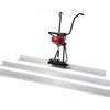 Koduva VEVOR benzininė betono vibro lyginimo mentė, 6/8/11 pėdų aliuminio lentų rinkinys, 4 taktų variklis, reguliuojamos rankenos, 6500 RPM