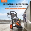 VEVOR Benzininis aukšto slėgio plovimo įrenginys, 3950 PSI, 10 l/min, su variniu siurbliu