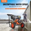 VEVOR Benzininis aukšto slėgio plovimo įrenginys, 4400 PSI, 15 l/min, su variniu siurbliu ir 5 purkštukais