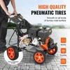 VEVOR Benzininis aukšto slėgio plovimo įrenginys, 4400 PSI, 15 l/min, su variniu siurbliu ir 5 purkštukais
