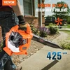 Koduva VEVOR benzininis lapų pūstuvas, 26 CC, 2 taktų, rankinis, 425 CFM, 156 MPH