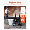 Koduva VEVOR beorio dažų purkštuvas RP8628 plus, 950 W, 3000 PSI, su vežimėliu