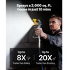 Koduva VEVOR bevielis dažų purkštuvas TA-5900, 1500 W, 3300 PSI