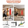 Koduva VEVOR bokso kriaušės stovas, plieno, juodas, reguliuojamas, iki 65 kg
