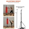 Koduva VEVOR bokso kriaušės stovas, plieno, juodas, reguliuojamas, iki 65 kg