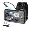 Koduva VEVOR boreskopinė kamera su dviem objektyvais, 5" HD IPS ekranas, 5,5 mm zondas, 8X priartinimas, 5 m standus kabelis