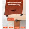 VEVOR Cajon būgnas G12-A1, natūralios medienos / raudonas, 305 x 305 x 430 mm