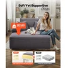 Sofa VEVOR Chaise lounge kėdė 1240 mm, pilka