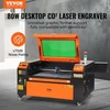 Koduva VEVOR CO2 lazerinio graviravimo mašina 80 W, 500 x 700 mm, iki 500 mm/s, su 2 krypčių oro pagalba, KH7050